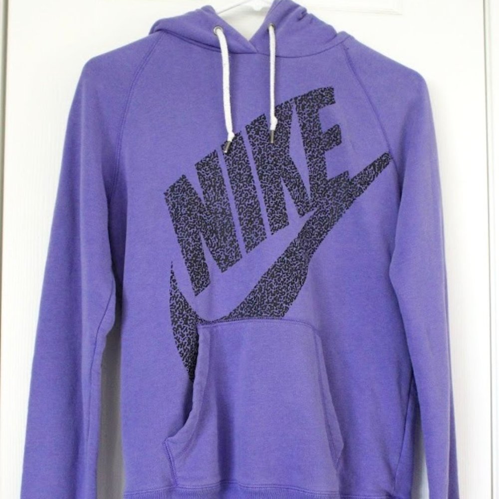 Nike Sweatshirt Hoodie - Small - Women's - Purple